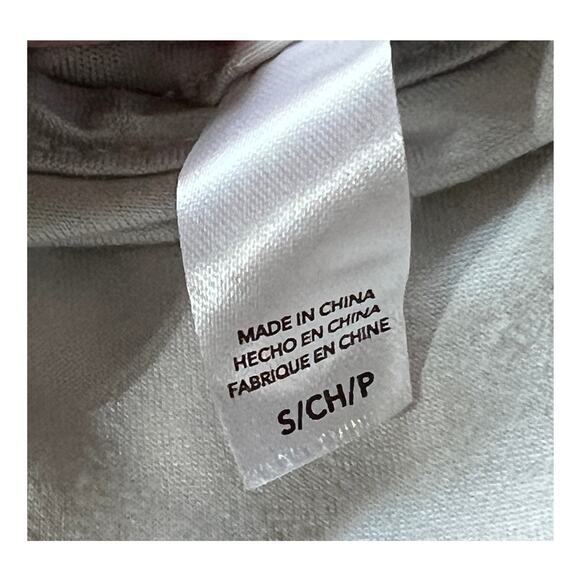 FLORA NIKROOZ WOMENS SMALL LIGHTWEIGHT LONG SLEEVE PAJAMA TOP ONLY GREY - Picture 4 of 12